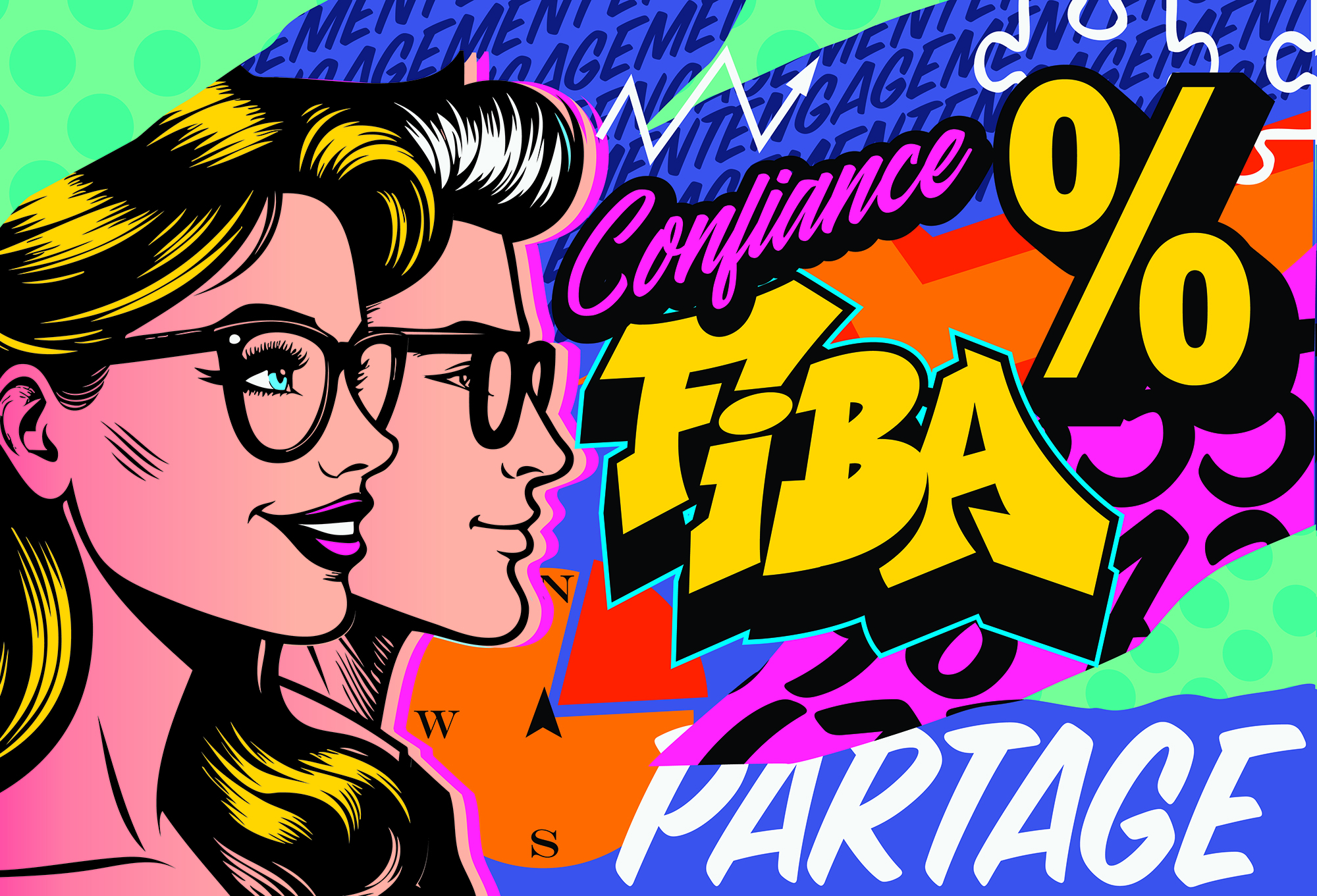 Lire la suite à propos de l’article Jaek El Diablo, live painting et toile FIBA aux couleurs de nos valeurs