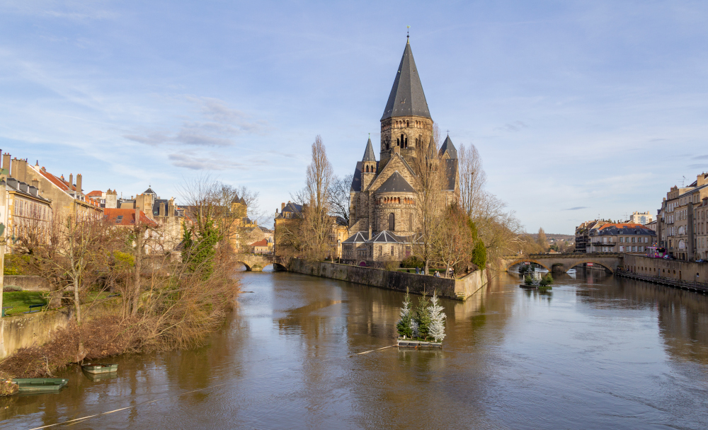 Temple Neuf à Metz - Copyright Freepik Licence Premium