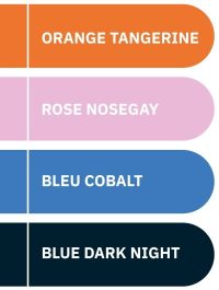 palette de couleur logo actu